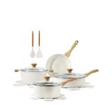 NEW $130 Ceramic Cookware Set 13-Piece