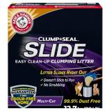 $42 SEALED Arm & Hammer Slide Clumping Cat Litter,