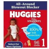 $34 SEALED Huggies Little Snugglers Baby Diapers,