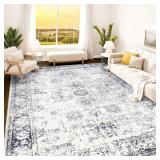 $146 NEW Istana Rugs 8x10 - Navy Area Rug - 8x10 C
