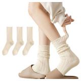 NEW 6 Pairs Crew Socks for Women Cute