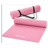 NEW $32 (74'x24')  Yoga Mat Pink