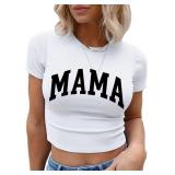 NEW (Small) Crop Tops  Short Sleeve Summer Shirt