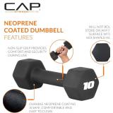(10lb) 1Pk CAP Barbell Dumbbell Weight