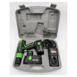 Kawasaki 21.6V Cordless Drill Kit (Untested)