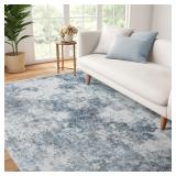 SEALED $40 Modern Abstract Area Rug Washable 3'x5'