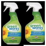 NEW 2PK Natural Green Works Bathroom Cleaner 709ML