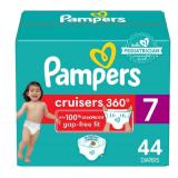 NEW $34 (7) Pampers Diapers - Cruisers 360 degrees