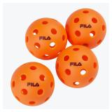 Fila Indoor Pickle Balls 4pk - Orange