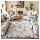 $281 NEW Istana Living Room Rugs 8x10 - Multi Colo