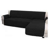 NEW $90 L Shape Sofa Slipcover, Washable-Blue