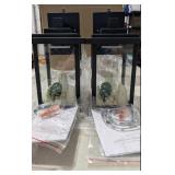NEW $95 2PK Waterproof Exterior Light Fixtures