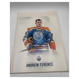 Edmonton Oilers Andrew Ference Poster (Used)