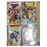 4PC DC Comics Superman up in the Sky