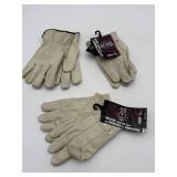 Bob Dale Leather Work Gloves M (New)