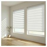 $70 Foiresoft Cordless Zebra Blinds