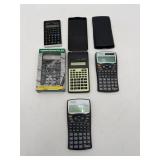 Mixed Scientific Calculators Lot (5pcs)