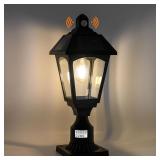 $67 NEW Solar Lamp Post Light Versatile - 700lm Ou