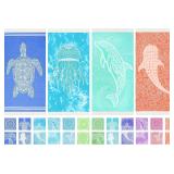 $35 6 Pack Thin Turkish Beach Towels