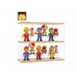 NEW $140Wood Acrylic Display Case for Collectibles