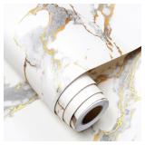 SEALED Marble Contact Paper Peel & Stick-12'x200'