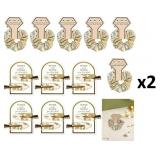 NEW $31 2 x 18PK Bridesmaids Gifts Set