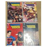 4PC DC Comics SuperMan WonderWoman