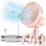 NEW $30 Portable USB Stroller/Desk Fan w/Legs