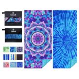 NEW $40 2PK XL Lightweight Beach Towel 71'x32'