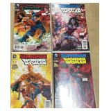 4PC DC Comics SuperMan WonderWoman
