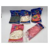 Party Latex Balloons 500pcs (New/Open Pack)