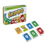 New $40 Skip Bo Card Games in Storage Tin