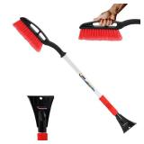 NEW Heavy Duty 35 in. Snow Brush with Ice Scraper,