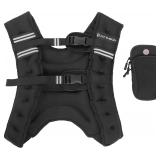 NEW $54 (OS) Weighted Vest for Running 20LBS