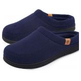 $40 (Grey) VeraCosy Men's Moccasin Slippers Comfy