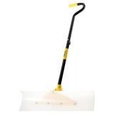 NEW $70 Heavy Duty Snow Pusher Shovel for Driveway