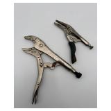 Locking Pliers Set 2pcs (Used)