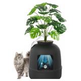 New $100 Lifewit Cat Litter Box with Flower Pot