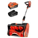 NEW $210 Cordless Snow Shovel w/Battery 24V