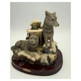 Canadian Wilderness Wolves Figurine (1998)