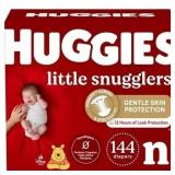 $72 SEALED Huggies Newborn Diapers, Little Snuggle