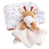 NEW Nemcor 2-Piece Giraffe Blanket