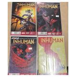 4 Pack Marvel Comics Inhuman