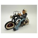 Motorcycle Rider Figurine 7ï¿½ Decor