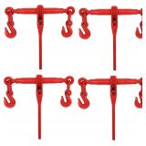 NEW $110 RUN.SE 4 Pack Ratchet Chain Binder, 5/16'