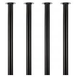 NEW $53 QLLY 28 inch Adjustable Tall Metal Desk Le