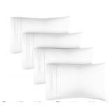 $56 NEW Standard Pillow Cases Set of 4 - Soft Hote