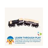 MISSING 4-piece Wooden Passanger Trains