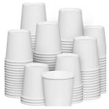 NEW GUSTO 4oz White Paper Cups Disposable Coffee C