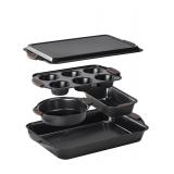 NEW $40 5-piece Navaris Nonstick Bakeware Set